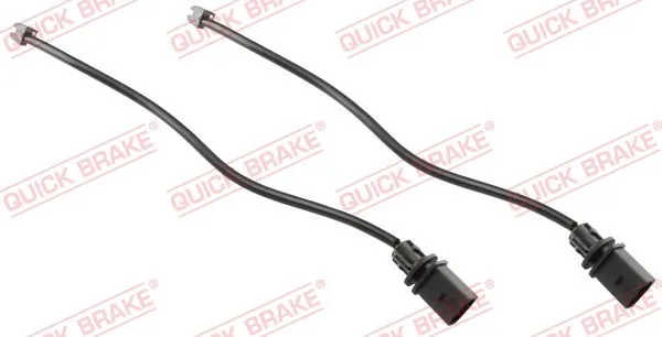 Warning Contact, brake pad wear